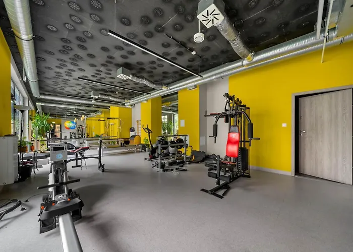 Warsaw Jutrzenki Apt - Gym, Balcony, Parking - By Rentujemy